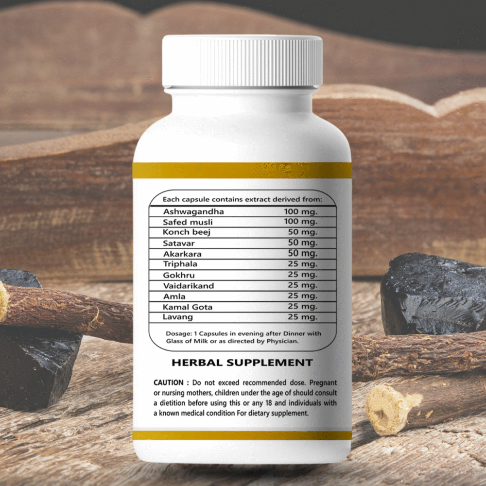 Himalayan Shilajit with Keeda Jadi Capsules