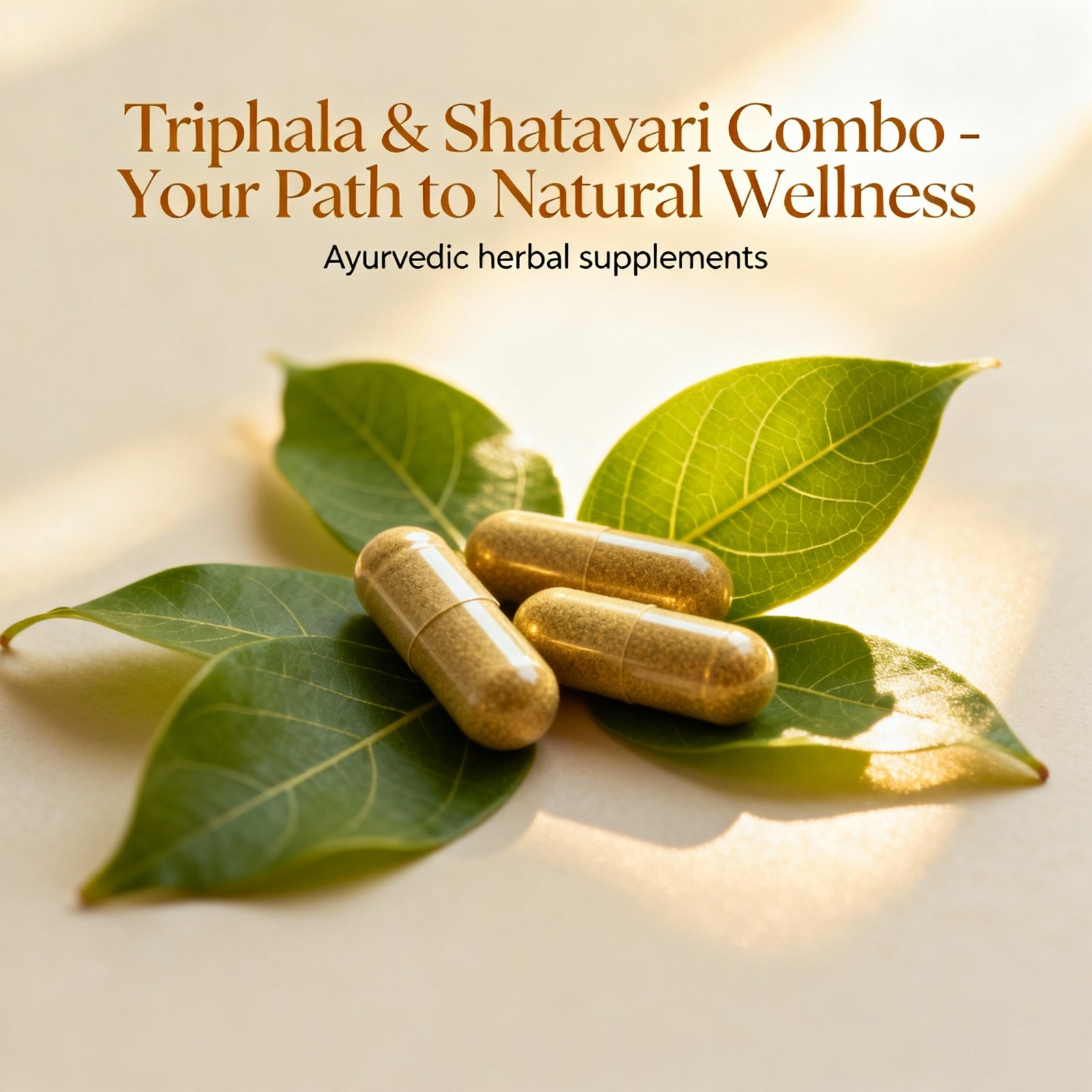 Brahmastra Ayurveda Triphala & Shatavari Combo Natural Wellness